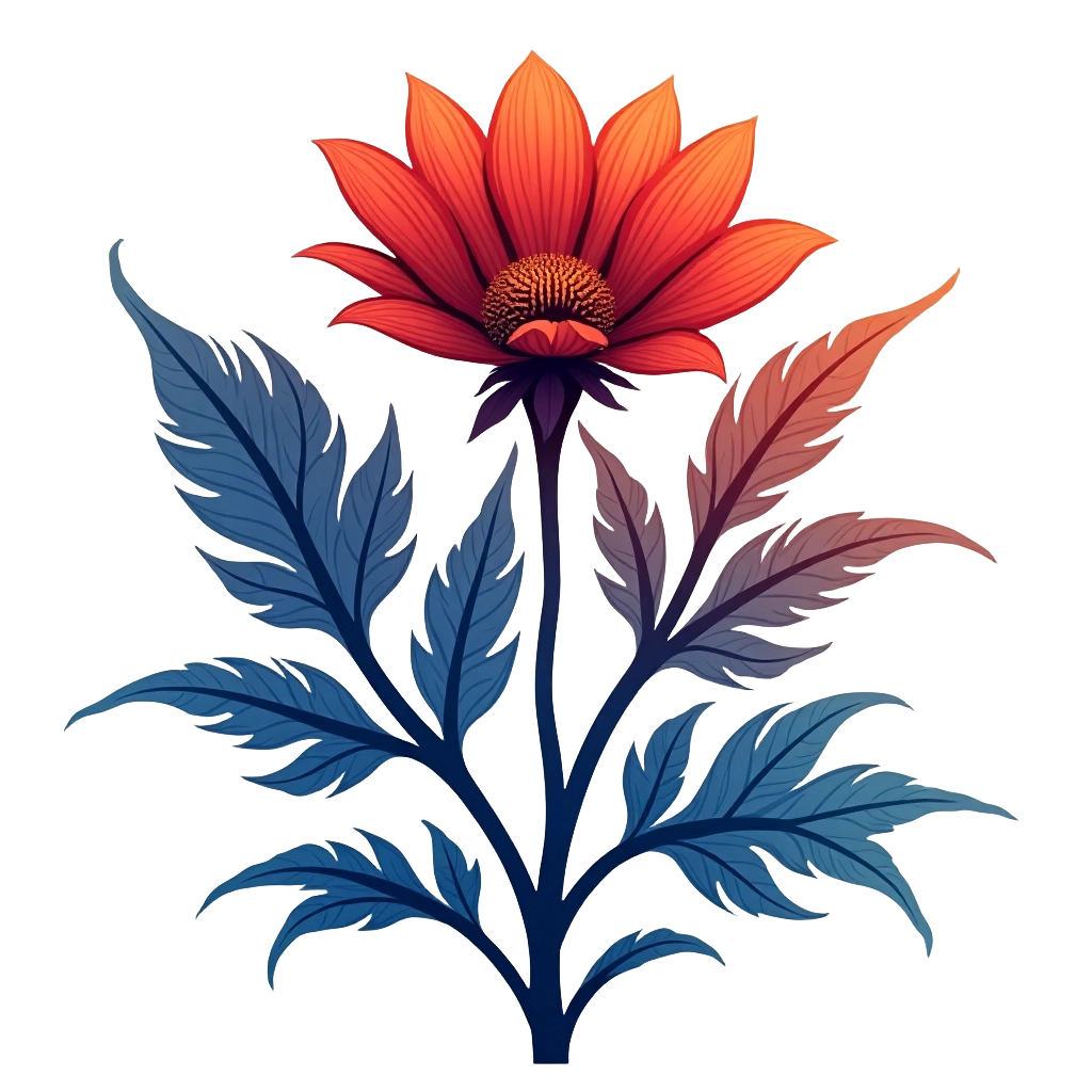 Vibrant Sunflower Illustration